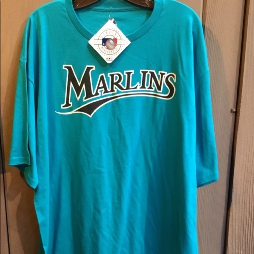 Marlins 100% cotton T-shirt- genuine merchandise